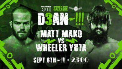 Wheeler Yuta vs. Matt Mako Set For DEAN 3~!!!