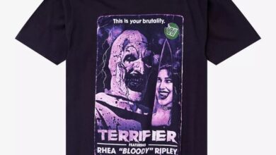 Hot Topic Selling Rhea Ripley x Terrifier Merchandise