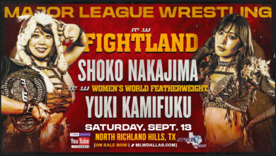 Shoko Nakajikma Defending MLW Women’s World Featherweight Title Against Yuki Kamifuku At Fightland